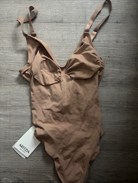 Aritzia Other - Aritzia Tan Scoop One-Piece undergarment